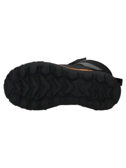 Stiefelette in Grau/Orange><noscript><img width=