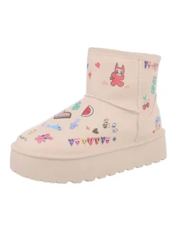 Stiefelette in Hellbraun>Ital-Design Sale