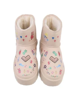 Stiefelette in Hellbraun><noscript><img width=