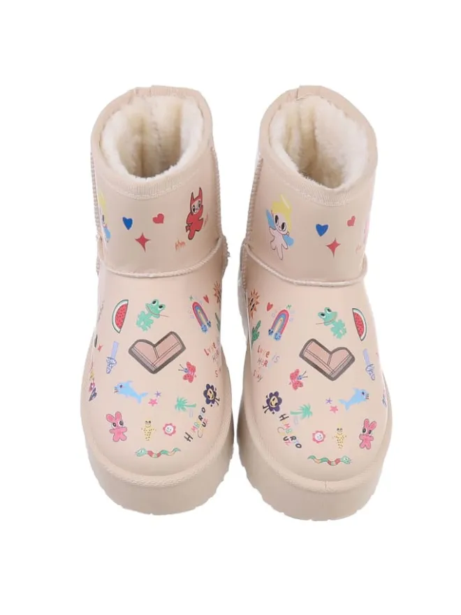 Stiefelette in Hellbraun>Ital-Design Sale
