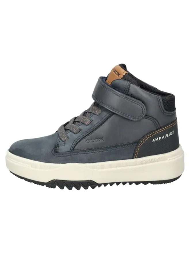 Geox Stiefeletten·Hohe Stiefeletten^Stiefelette in Navy/Schwarz