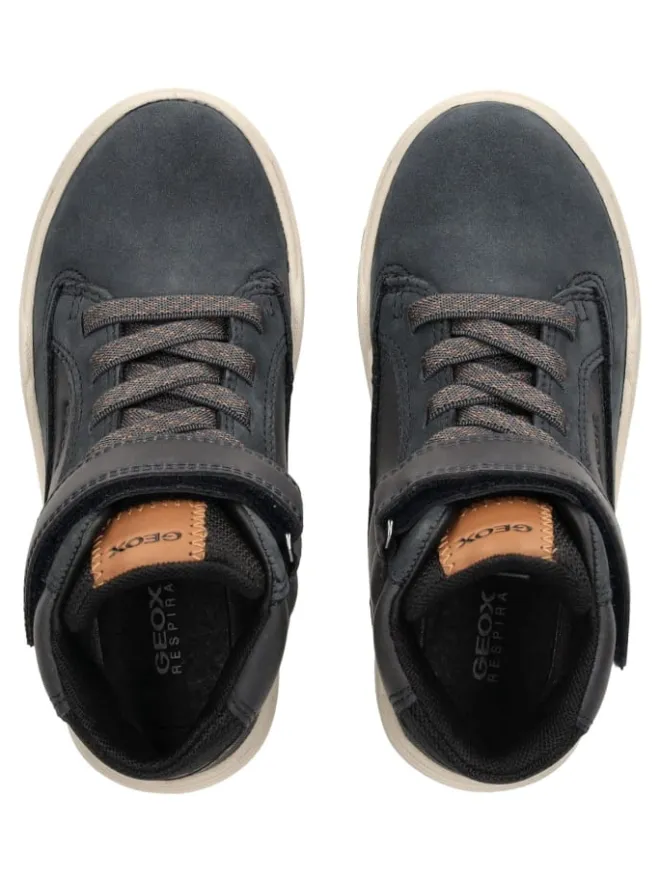 Geox Stiefeletten·Hohe Stiefeletten^Stiefelette in Navy/Schwarz