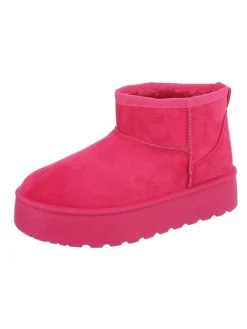 Ital-Design Stiefeletten·Hohe Stiefeletten^Stiefelette in Pink
