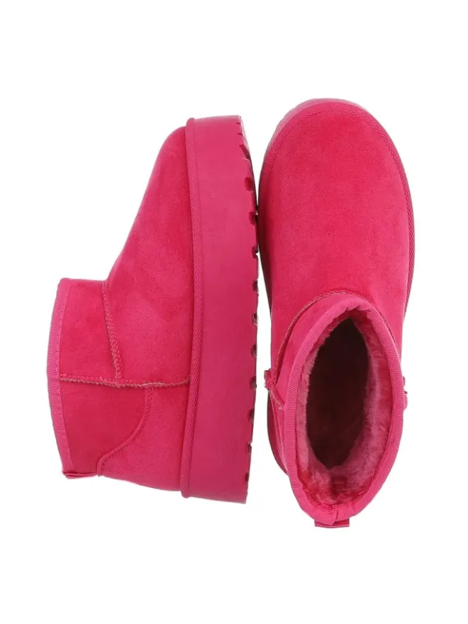 Ital-Design Stiefeletten·Hohe Stiefeletten^Stiefelette in Pink