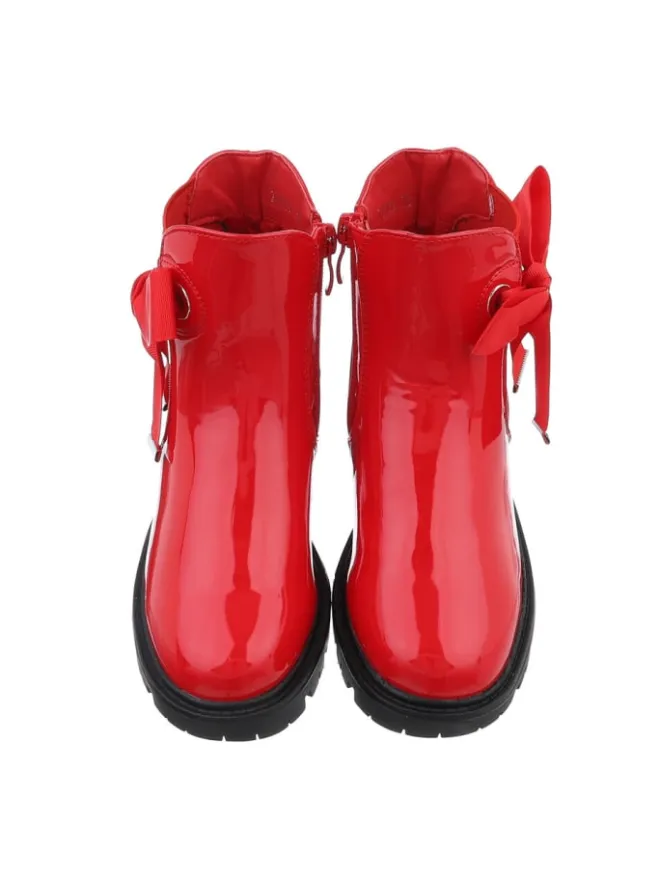 Ital-Design Stiefeletten·Hohe Stiefeletten^Stiefelette in Rot