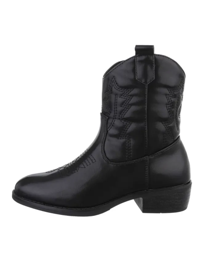 Stiefelette in Schwarz>Ital-Design Clearance
