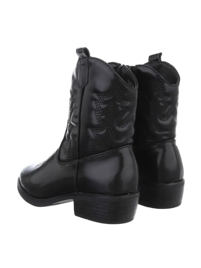 Stiefelette in Schwarz>Ital-Design Clearance