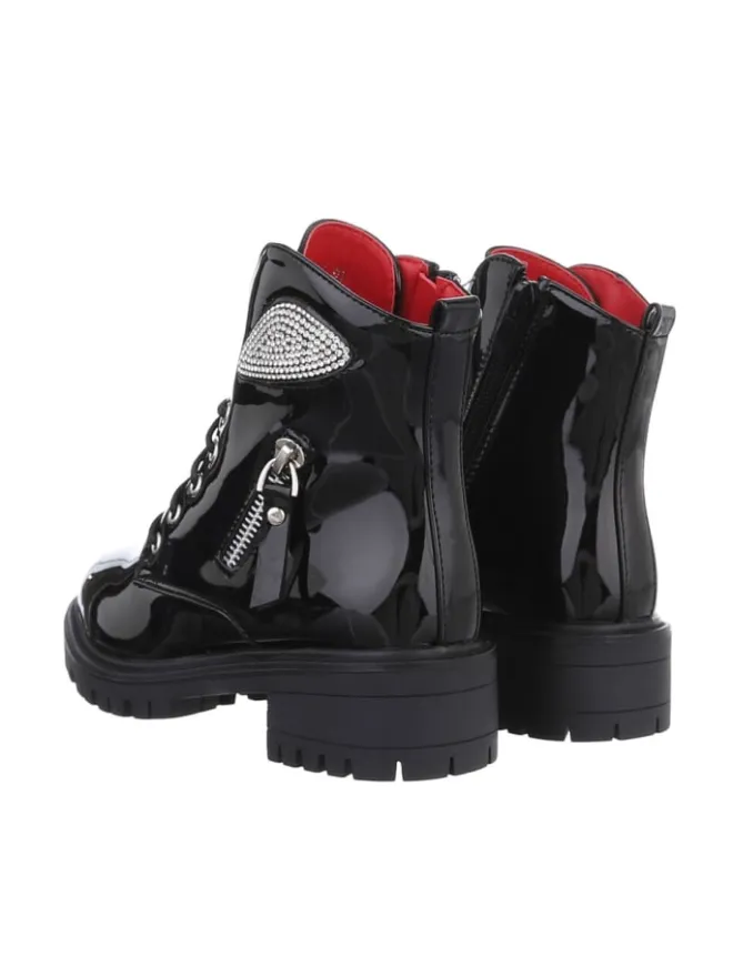 Stiefelette in Schwarz>Ital-Design Outlet