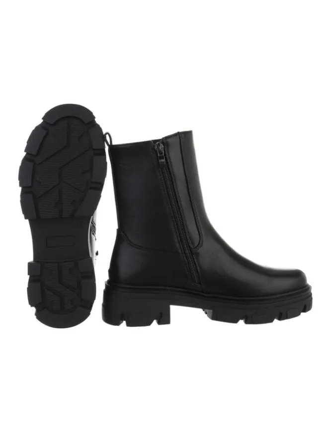 Ital-Design Stiefeletten^Stiefelette in Schwarz