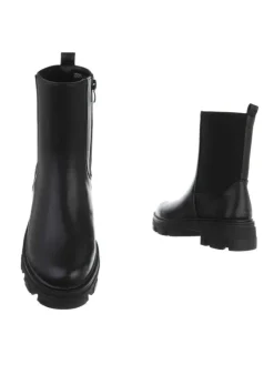 Ital-Design Stiefeletten^Stiefelette in Schwarz