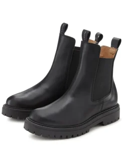 Stiefelette in schwarz>ELBSAND New