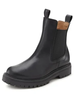 Stiefelette in schwarz><noscript><img width=