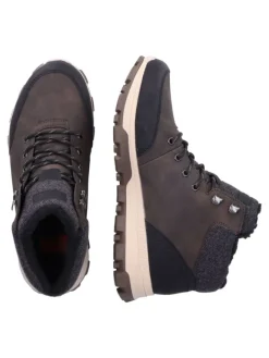 rieker Stiefel & Boots^Stiefelette in Schwarz/Braun