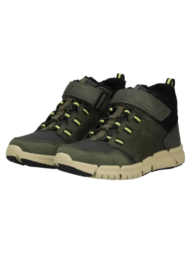 Stiefelette in Schwarz/Grün>Geox Best