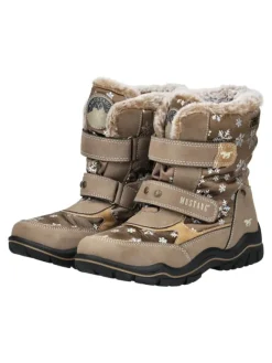 Stiefelette in Taupe><noscript><img width=