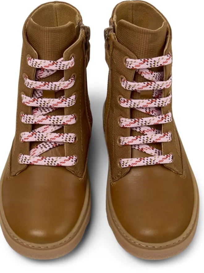 Stiefeletten " Kiddo " in Mittelbraun>Camper