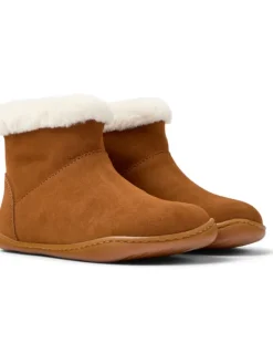 Camper Stiefeletten·Hohe Stiefeletten^Stiefeletten " Peu Cami " in Mittelbraun