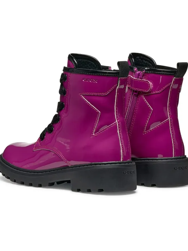 Geox Stiefeletten·Hohe Stiefeletten^Stiefeletten "Casey" in Pink