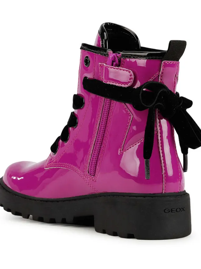 Geox Stiefeletten·Hohe Stiefeletten^Stiefeletten "Casey" in Pink