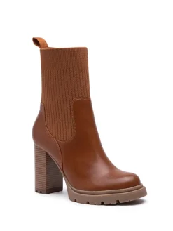 Stiefeletten in Hellbraun>Foreverfolie Clearance