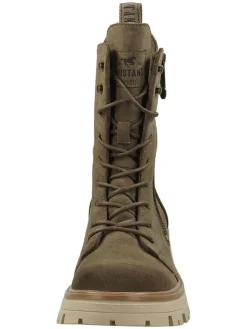 Stiefeletten in Khaki><noscript><img width=