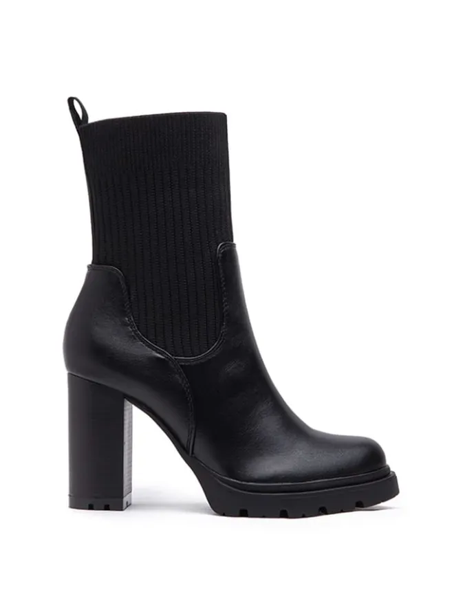 Foreverfolie Stiefeletten^Stiefeletten in Schwarz