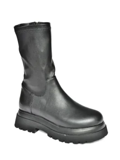 Stiefeletten in Schwarz><noscript><img width=