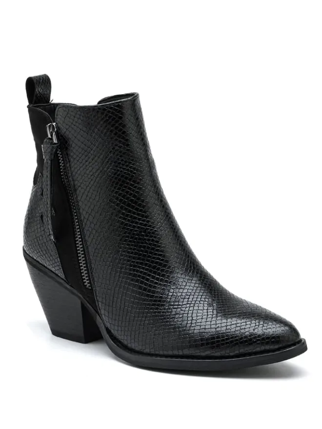 Sixth Sens Stiefeletten^Stiefeletten in Schwarz