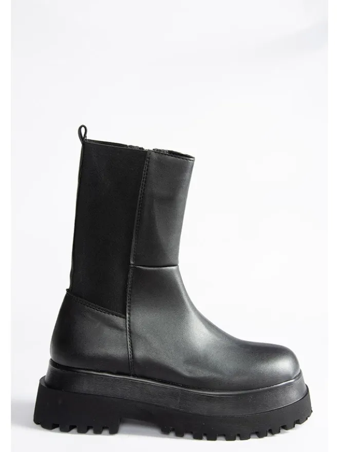 Stiefeletten in Schwarz>trendyol Sale