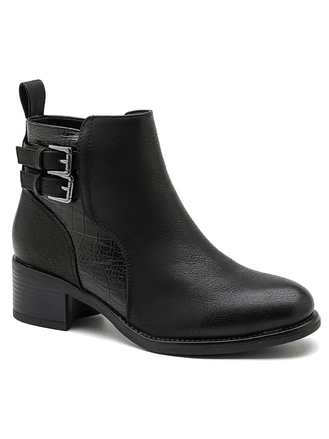 Sixth Sens Stiefeletten^Stiefeletten in Schwarz