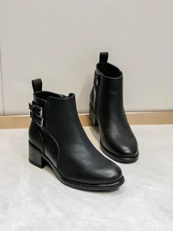 Sixth Sens Stiefeletten^Stiefeletten in Schwarz