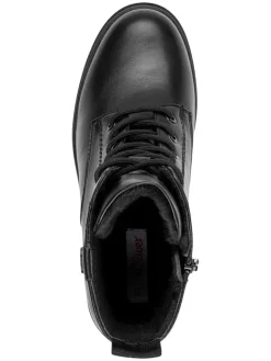 Stiefeletten in Schwarz><noscript><img width=