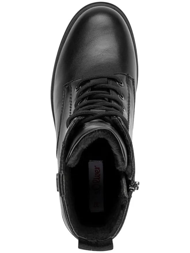 Stiefeletten in Schwarz>s.Oliver Clearance