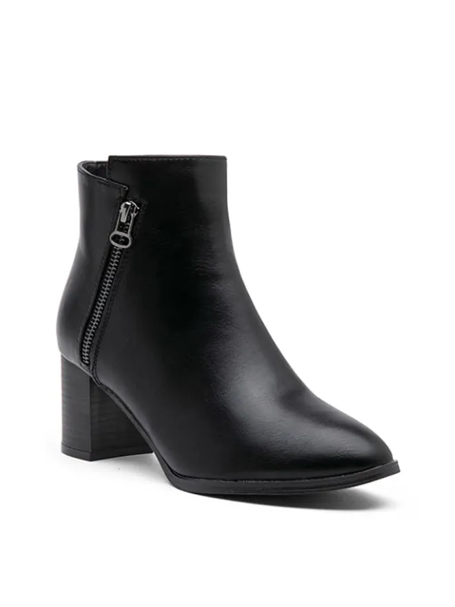 Foreverfolie Stiefeletten^Stiefeletten in Schwarz