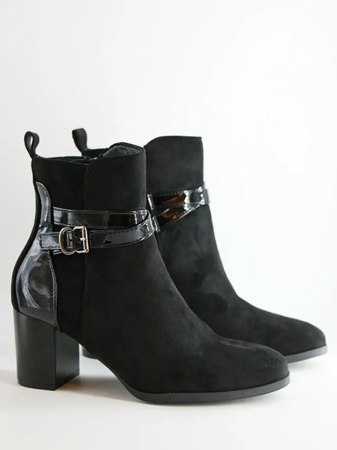 Stiefeletten in Schwarz>Bellucci