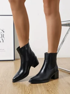 Sixth Sens Stiefeletten^Stiefeletten in Schwarz