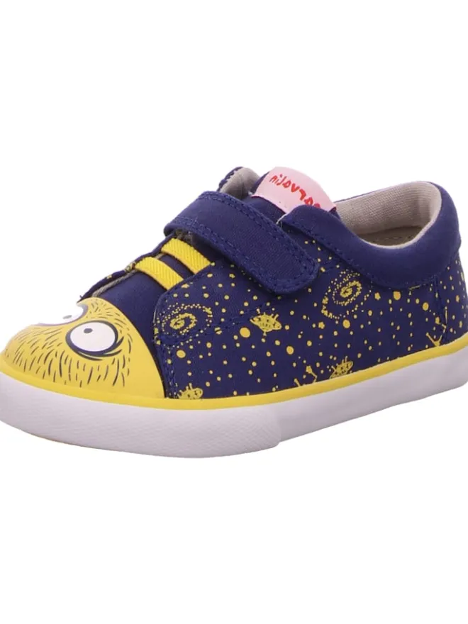 Garvalin Sneakers^Stoffslipper in blau