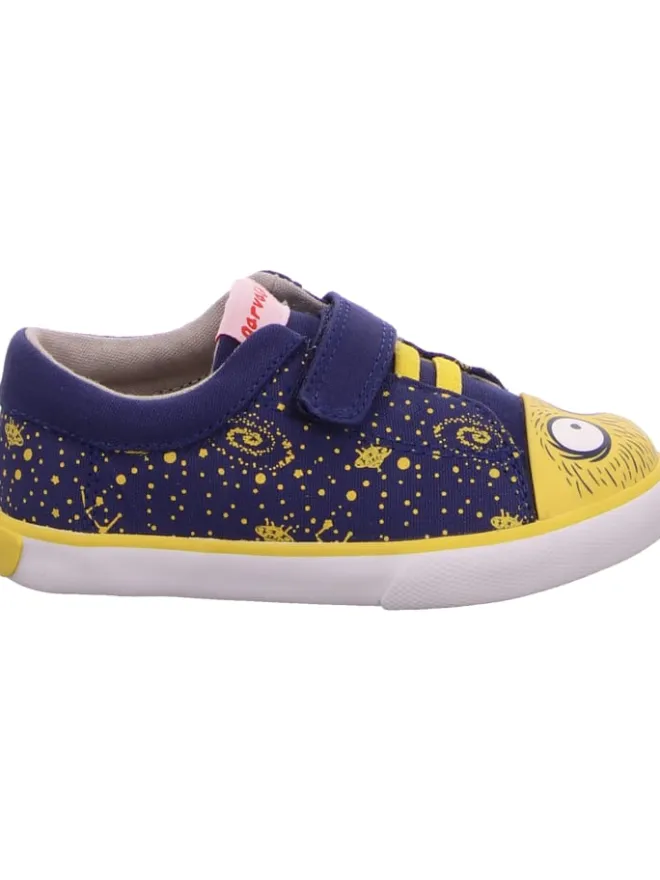 Garvalin Sneakers^Stoffslipper in blau
