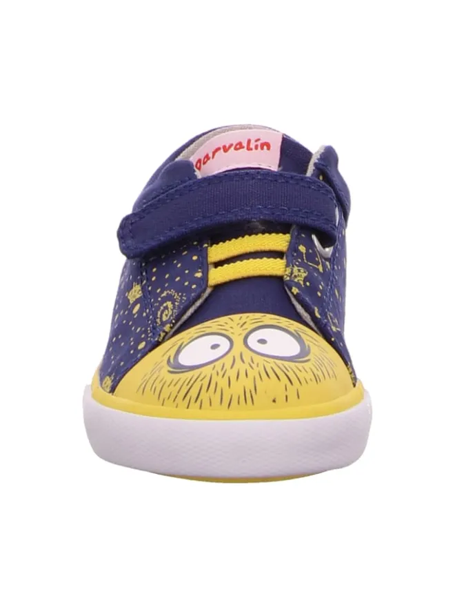 Garvalin Sneakers^Stoffslipper in blau