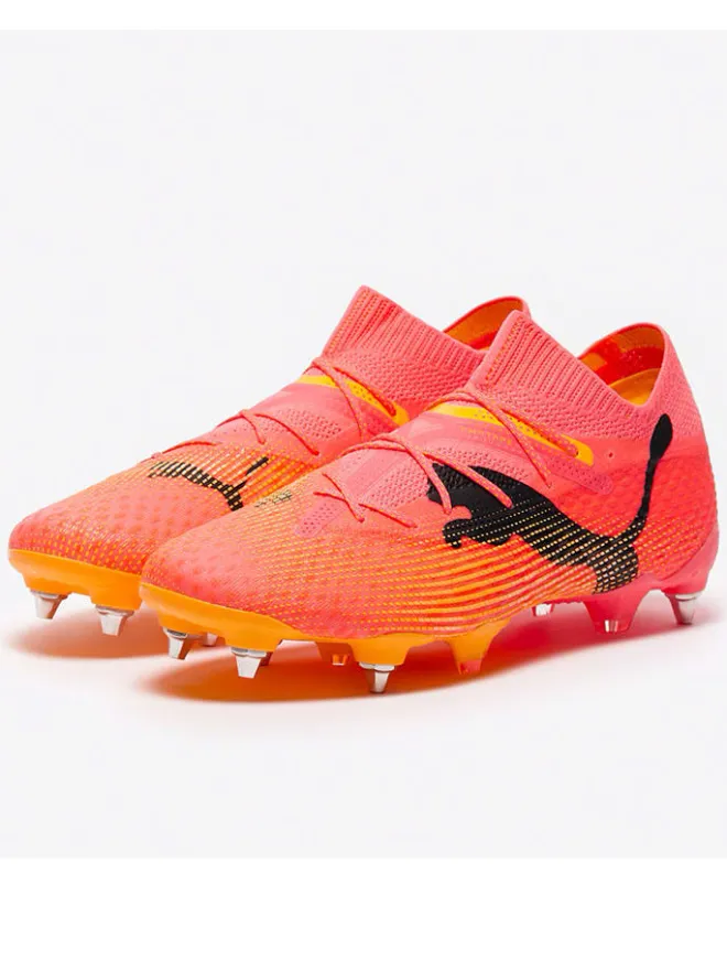 Stollen-Fußballschuhe "Future 7 Ultimate" in Orange/ Pink>Puma Clearance