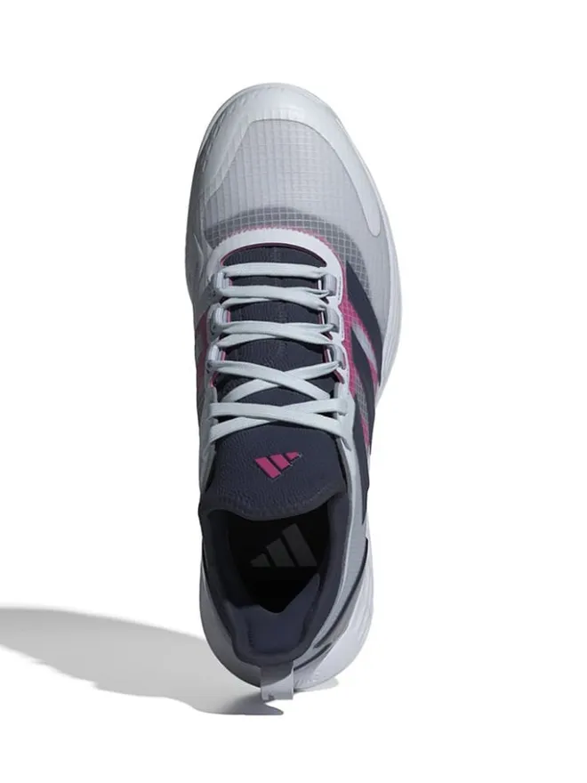 Tennisschuhe "Adizero Ubersonic 4.1 CL" in Grau/ Schwarz>adidas
