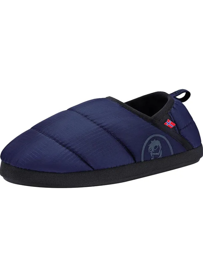 Trollkids Hausschuhe^Thermoschuhe "Hut Mule" in Dunkelblau