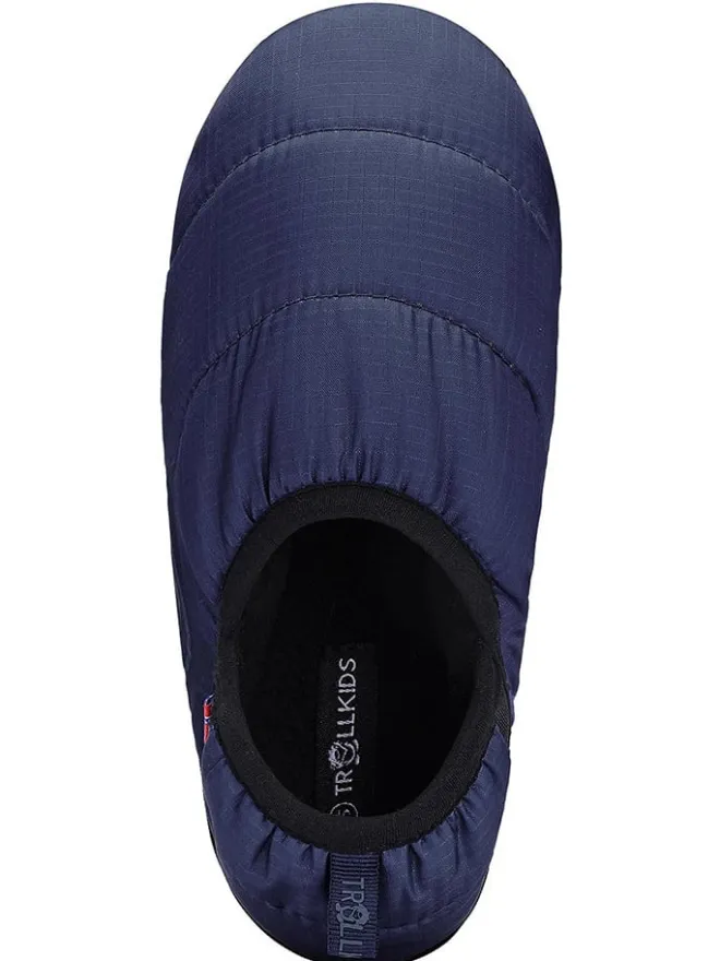 Trollkids Hausschuhe^Thermoschuhe "Hut Mule" in Dunkelblau
