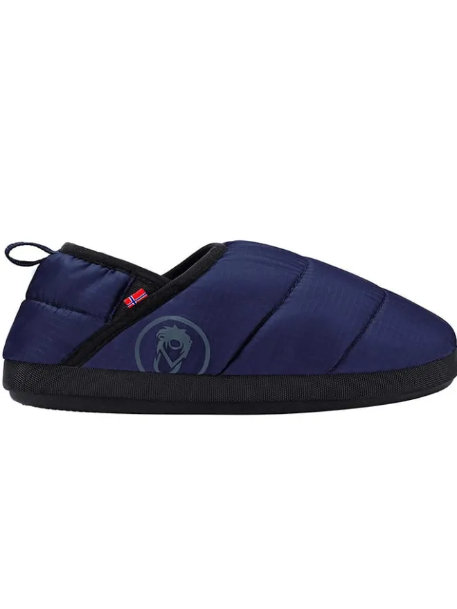 Trollkids Hausschuhe^Thermoschuhe "Hut Mule" in Dunkelblau