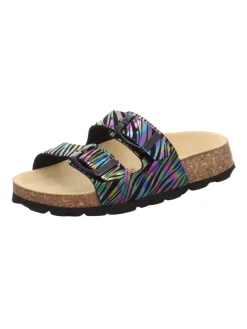 Tieffußbett Pantolette FUSSBETTPANTOFFEL in Schwarz>superfit Hot
