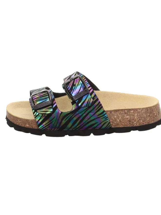 Tieffußbett Pantolette FUSSBETTPANTOFFEL in Schwarz>superfit Hot