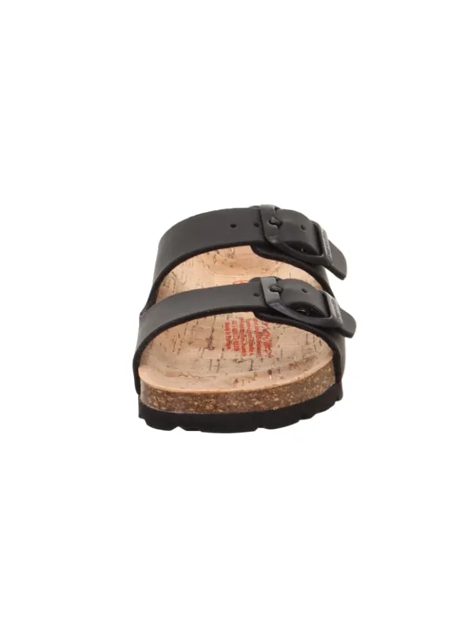 Tieffußbett Pantolette FUSSBETTPANTOFFEL in Schwarz>superfit New
