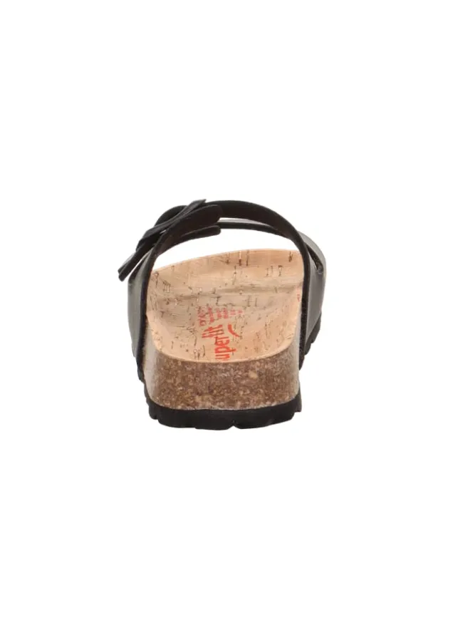 Tieffußbett Pantolette FUSSBETTPANTOFFEL in Schwarz>superfit New