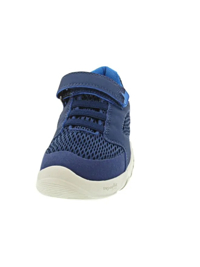 TRACE Klettschuh Blau>superfit