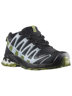SALOMON Outdoor- & Sportschuhe^Trailrunningschuhe "Xa Pro 3D v8 Gore-Tex" in Schwarz/ Grün/ Weiß